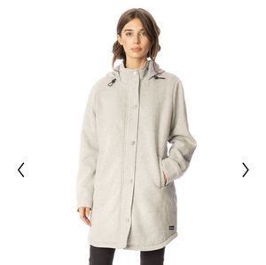 Hurley Hooded Fleece Walker Coat